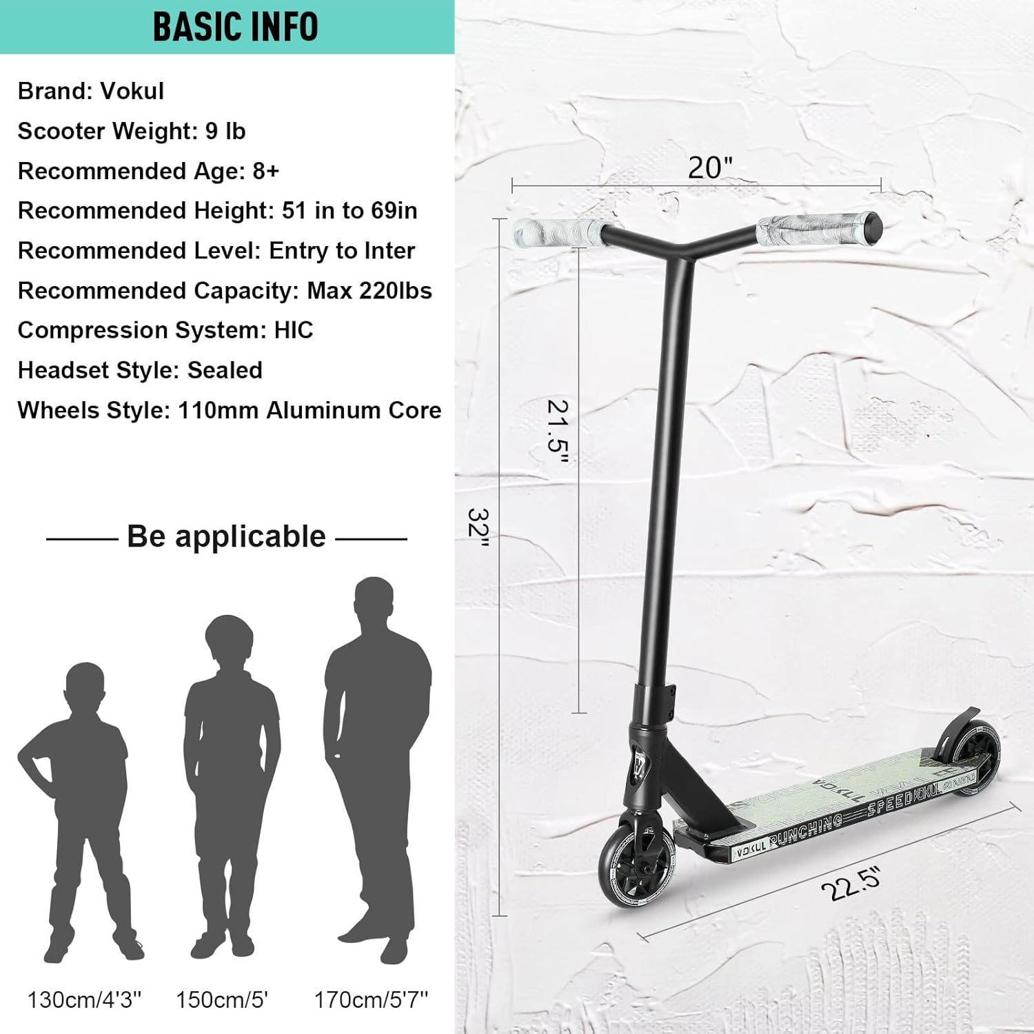Our Take: VOKUL K1 Pro Scooter for Park Tricks