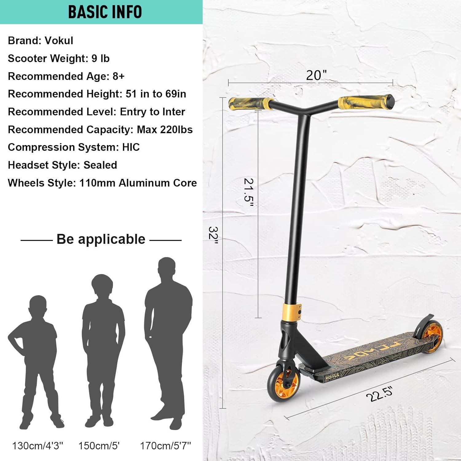 Our Honest Take: VOKUL K1 Pro Stunt Scooter